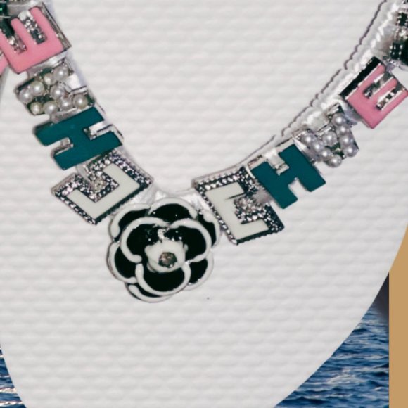 Jeweled Flip Flops, Bling Shoes, Rhinestone/Crystal Sandals, Bling Shoes Sz 6 - Picture 14 of 16